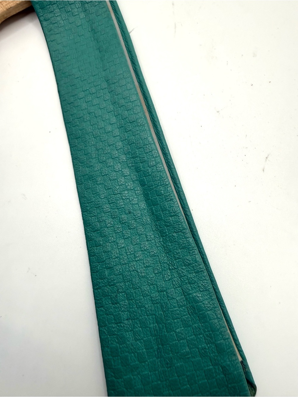 Leather Textured Men's Tie